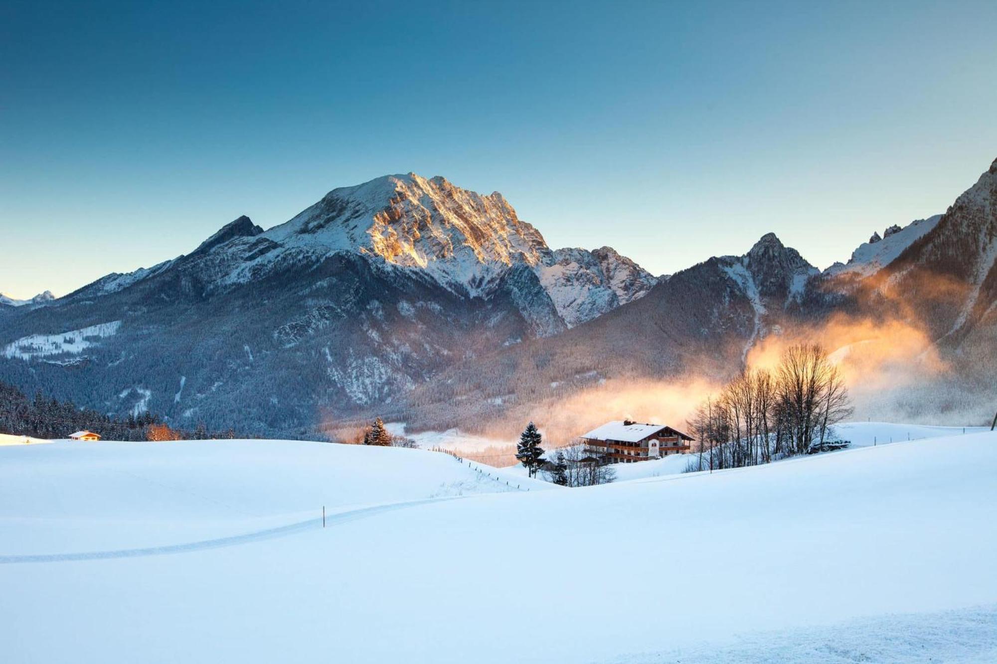 Hotel-Gasthof Nutzkaser Ramsau bei Berchtesgaden Buitenkant foto