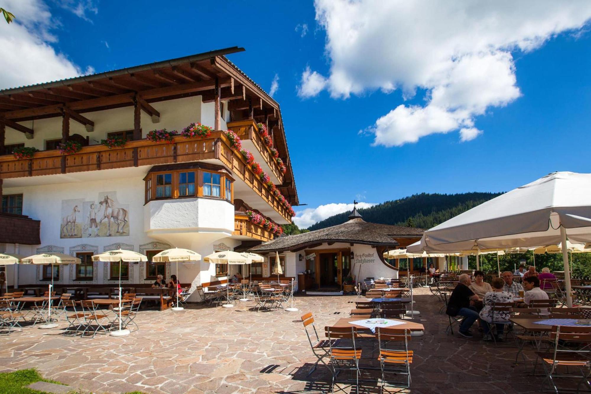 Hotel-Gasthof Nutzkaser Ramsau bei Berchtesgaden Buitenkant foto