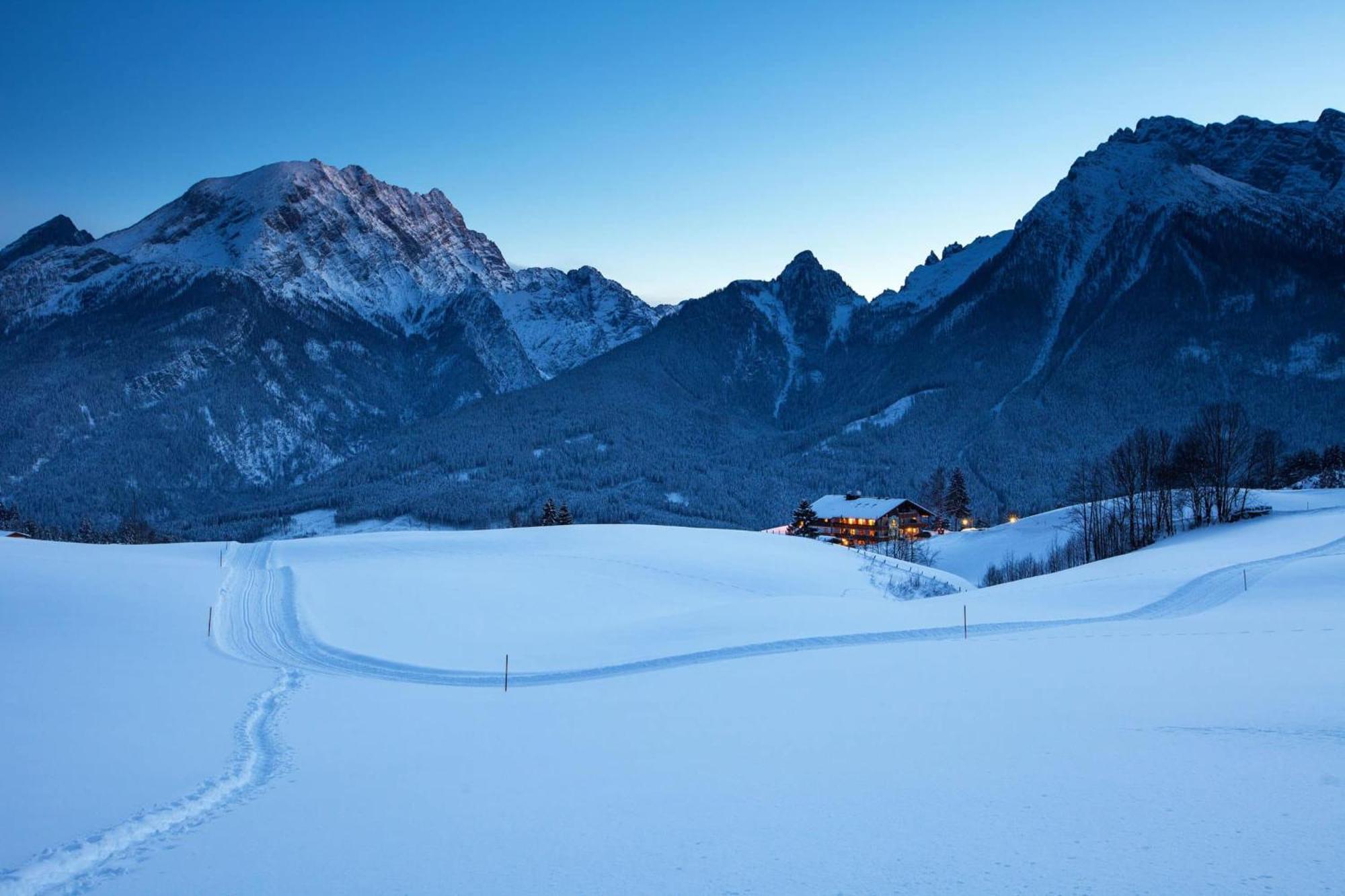 Hotel-Gasthof Nutzkaser Ramsau bei Berchtesgaden Buitenkant foto