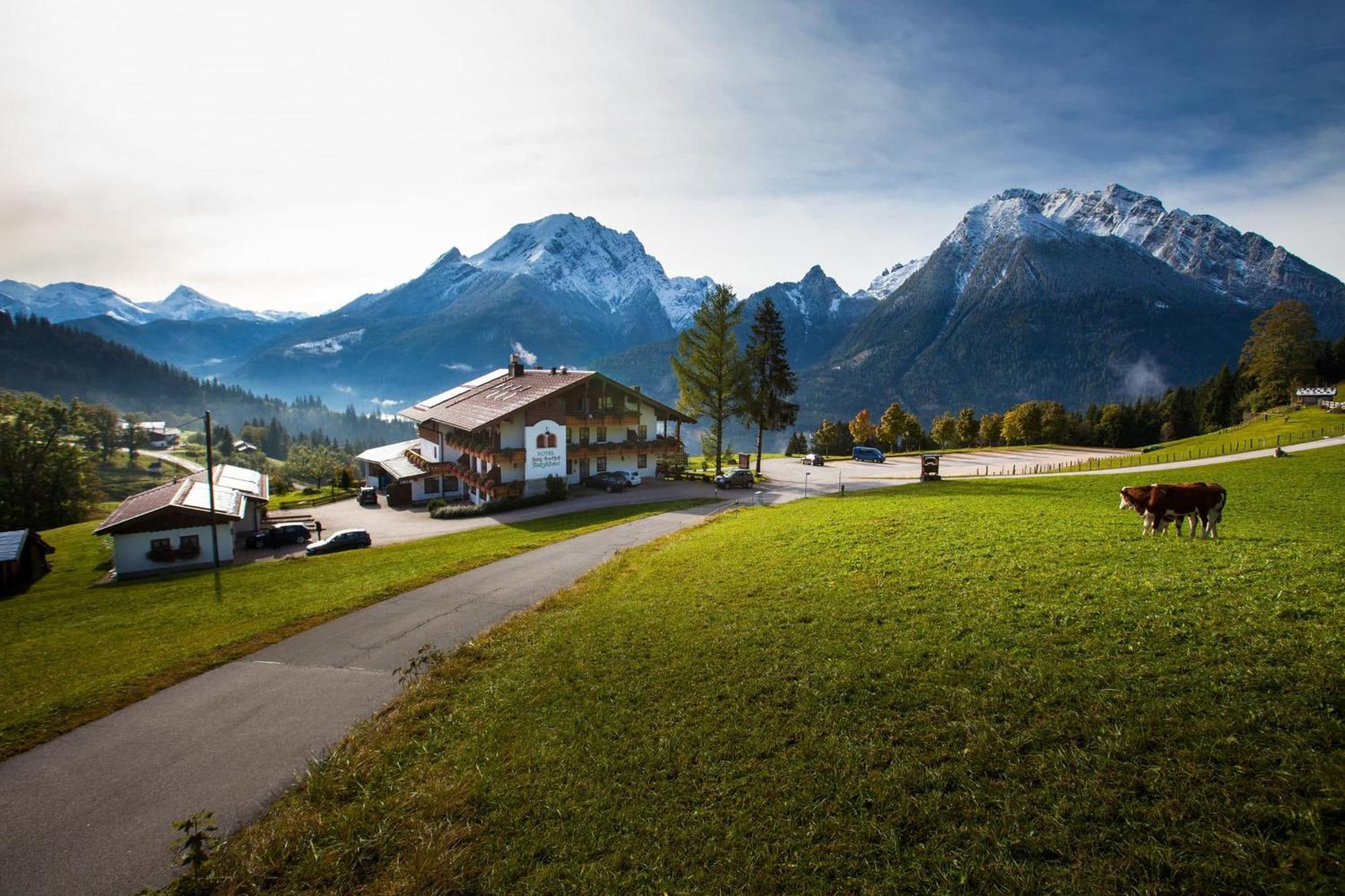 Hotel-Gasthof Nutzkaser Ramsau bei Berchtesgaden Buitenkant foto