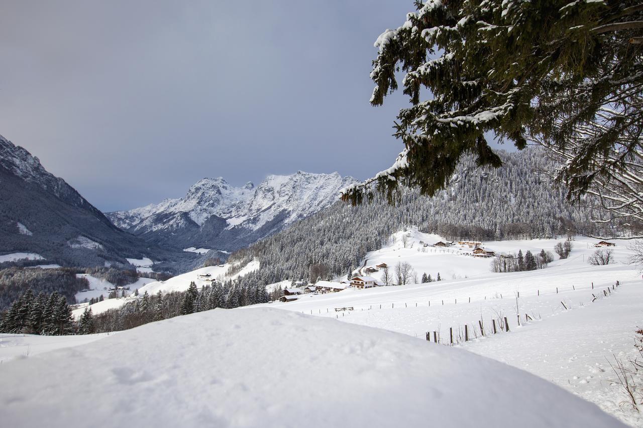 Hotel-Gasthof Nutzkaser Ramsau bei Berchtesgaden Buitenkant foto